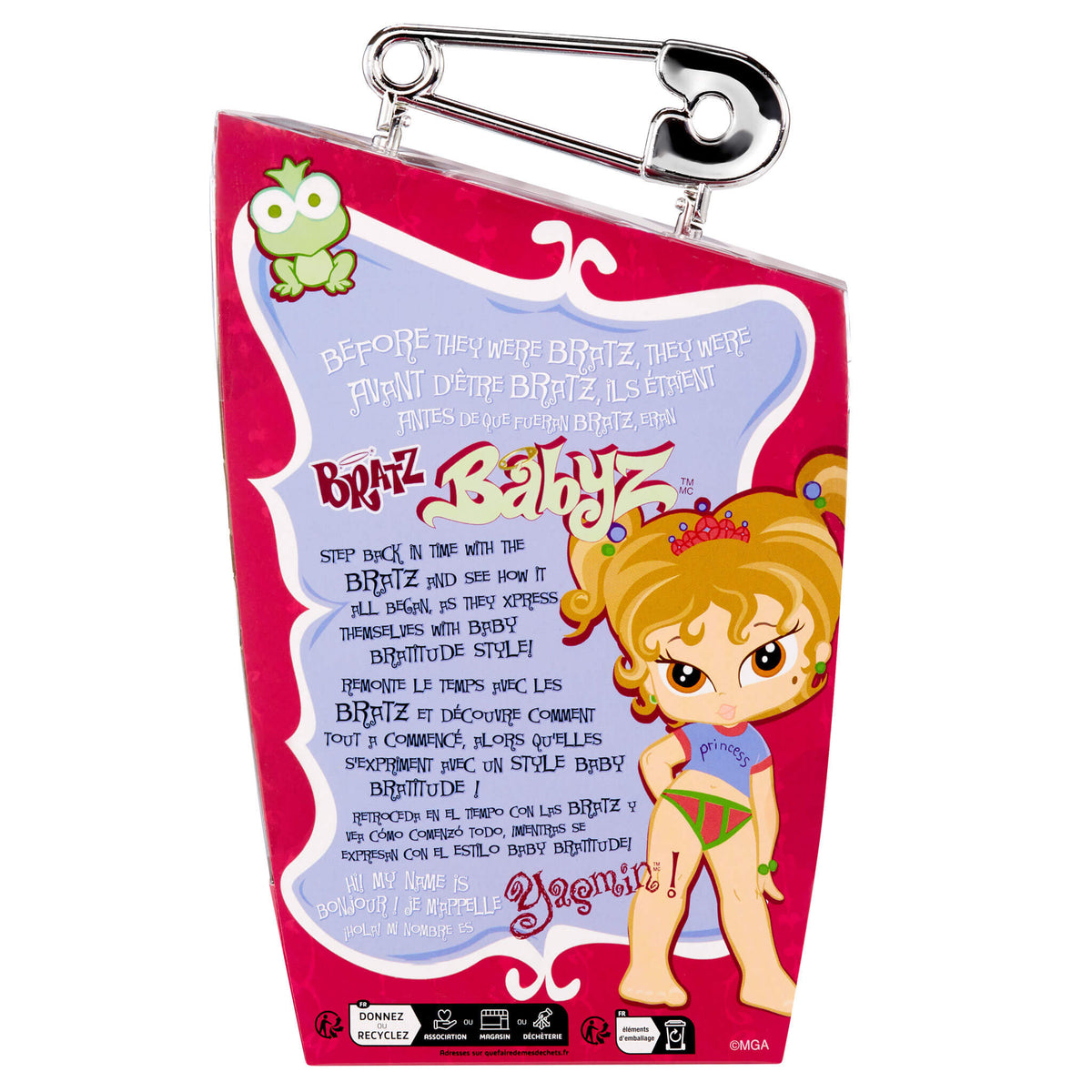 Itsy Bitsy Holiday Yasmin Doll Little Bratz Babyz 2.5' authentic MGA Bratz  Bobblehead Doll Mint 