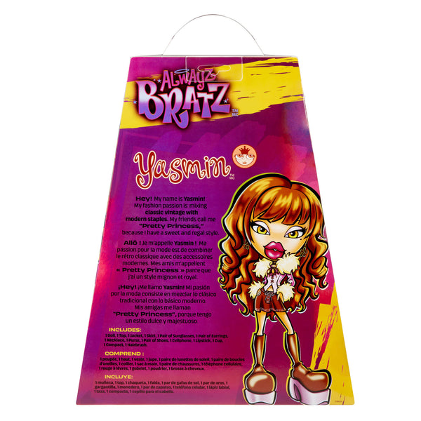 Bratz Alwayz Yasmin Fashion Doll with 10 Accessories
