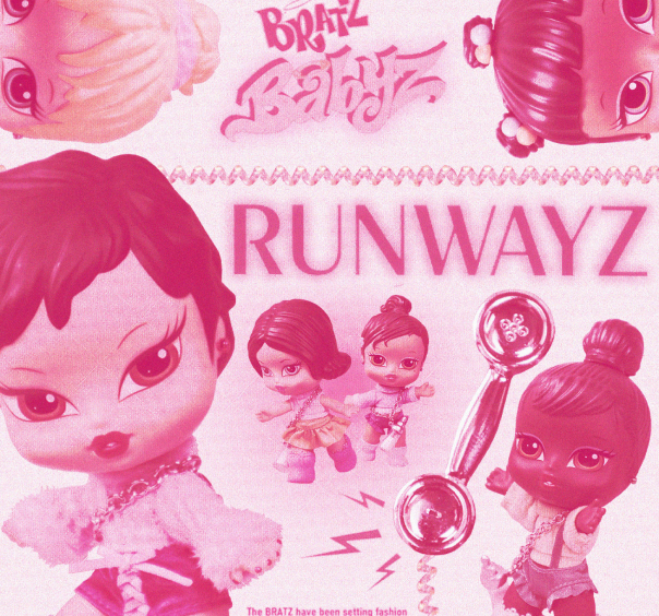 Bratz Runwayz pink graphic