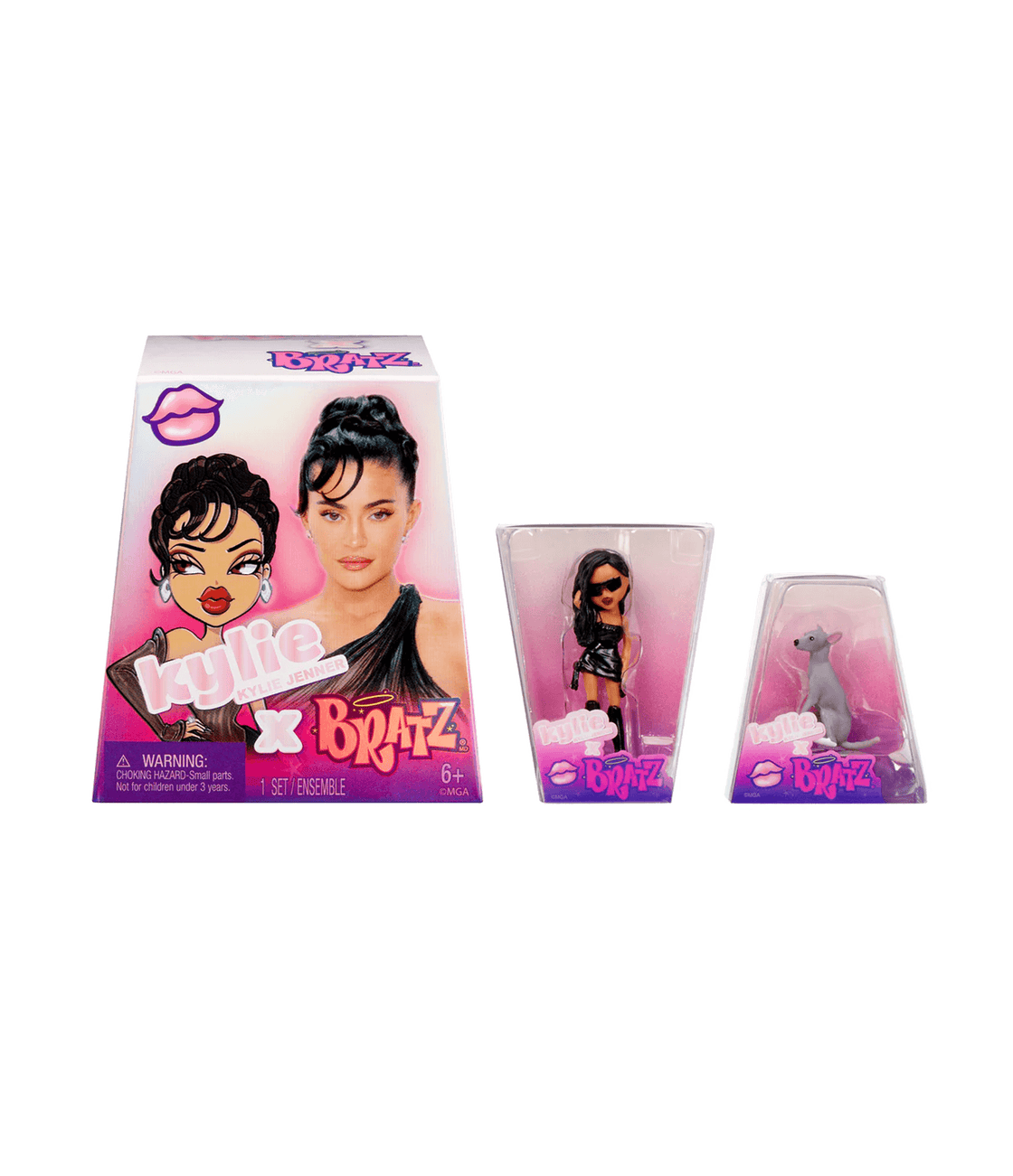 Mini Bratz x Kylie Jenner Series 1 Collectible Figures - 2 Minis